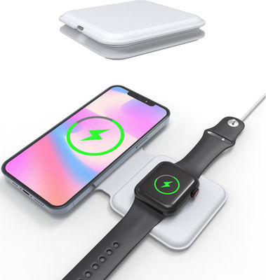 15W 2 в 1 беспроводном заряжателе дуо Magsafe на iPhone 12