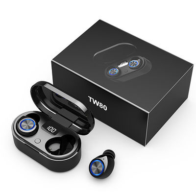 HiFi наушники Bluetooth цели стереофонического звука TWS TW80 V4.2 небольшие