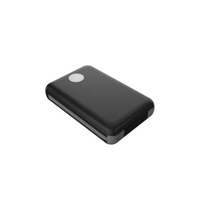 Мини банк силы кабеля 10000mAh 22.3mm встроенный