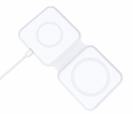 15W 2 в 1 беспроводном заряжателе дуо Magsafe на iPhone 12