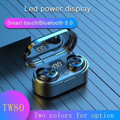 Наушники управлением TW80 мини беспроводные Bluetooth касания с Mic