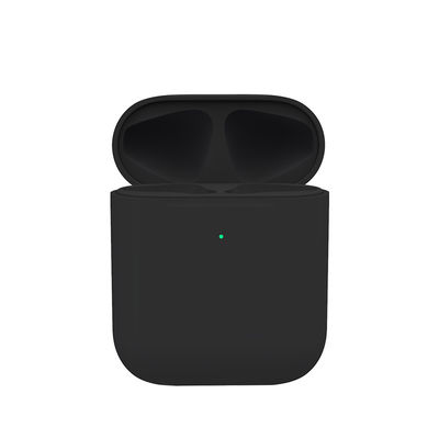 Черное I27 TWS 35mAh Airpods 2 Earbuds с резиновым покрытием