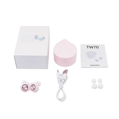 SBC AAC 123db TWS истинное беспроводное Bluetooth Earbuds с поручая случаем